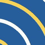 Square pattern piece. Edge positions run from 0 to 159. top edge: yellow 0–30, blue 31–151, white 152–159; bottom edge: blue 0–8, yellow 9–27, blue 28–94, white 95–108, blue 109–159; left edge: yellow 0–7, blue 8–65, white 66–79, blue 80–139, yellow 140–153, blue 154–159; right edge: white 0–7, blue 8–99, yellow 100–128, blue 129–159.