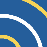 Square pattern piece. Edge positions run from 0 to 159. top edge: blue 0–72, yellow 73–104, blue 105–159; bottom edge: blue 0–55, yellow 56–69, blue 70–130, white 131–144, blue 145–159; left edge: blue 0–46, white 47–59, blue 60–117, yellow 118–130, blue 131–159; right edge: blue 0–41, yellow 42–60, blue 61–159.