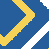 Square pattern piece. Edge positions run from 0 to 159. top edge: blue 0–37, yellow 38–70, blue 71–127, white 128–159; bottom edge: blue 0–66, white 67–99, blue 100–156, yellow 157–159; left edge: blue 0–109, yellow 110–142, blue 143–159; right edge: white 0–31, blue 32–66, white 67–99, blue 100–156, yellow 157–159.