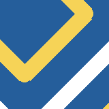 Square pattern piece. Edge positions run from 0 to 159. top edge: blue 0–89, yellow 90–122, blue 123–159; bottom edge: white 0–11, blue 12–60, white 61–93, blue 94–150, yellow 151–159; left edge: blue 0–57, yellow 58–90, blue 91–147, white 148–159; right edge: blue 0–60, white 61–93, blue 94–150, yellow 151–159.