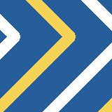 Square pattern piece. Edge positions run from 0 to 159. top edge: blue 0–36, yellow 37–59, blue 60–115, white 116–138, blue 139–159; bottom edge: yellow 0–4, blue 5–60, white 61–83, blue 84–139, yellow 140–159; left edge: blue 0–19, white 20–42, blue 43–61, white 62–84, blue 85–140, yellow 141–159; right edge: blue 0–20, white 21–43, blue 44–60, white 61–83, blue 84–139, yellow 140–159.