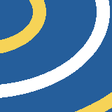 Square pattern piece. Edge positions run from 0 to 159. top edge: blue 0–41, yellow 42–62, blue 63–135, white 136–154, blue 155–159; bottom edge: blue 0–106, yellow 107–149, blue 150–159; left edge: blue 0–56, yellow 57–75, blue 76–120, white 121–139, blue 140–159; right edge: blue 0–131, yellow 132–153, blue 154–159.