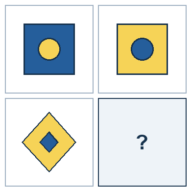 2 rows of paired geometric pictures. The last right-hand picture is missing.